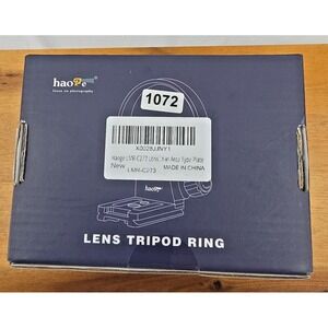 Haoge LMR-C273 Lens Tripod Ring w/ Arca Type Plate Brand New Sealed